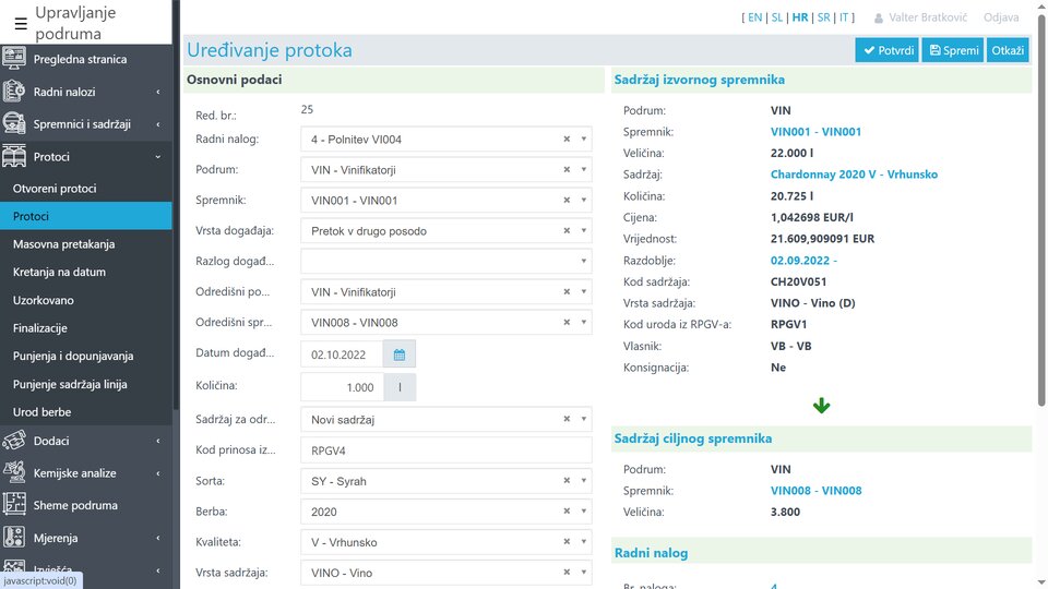 Stvaranje novog protoka